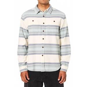 NEW KATIN sierra flannel shirt in vapor grey